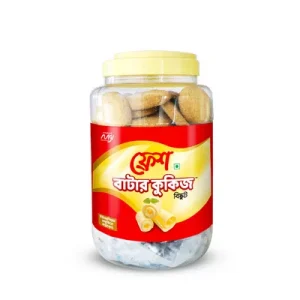 ফ্রেশ বাটার কুকি বিস্কুট জার ৮০০ গ্রাম