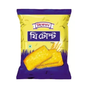 কিষোয়ান ঘি টোস্ট বিস্কুট ২২৫ গ্রাম